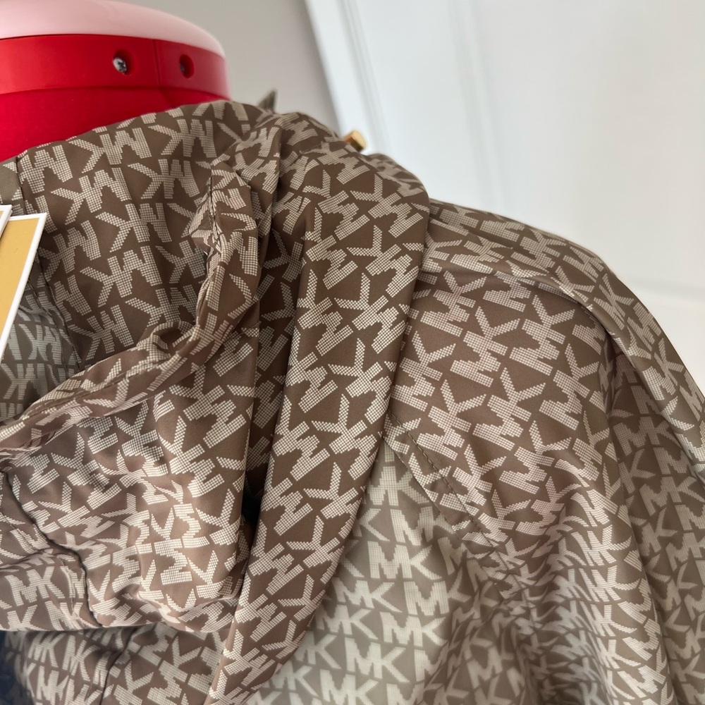 Michael Kors Patterned Utility Jacket with Gold A… - image 8